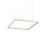 Ideal Lux Függeszték ORACLE SLIM SP D070 SQUARE 3000K ON-OFF OT 370484