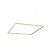 Ideal Lux Függeszték ORACLE SLIM SP D090 SQUARE 3000K ON-OFF OT 370538