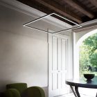 Ideal Lux Függeszték ORACLE SLIM SP D090 SQUARE 3000K ON-OFF OT 370538