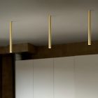 Ideal Lux Mennyezeti lámpa LOOK LED PL1 ROUND D30 H200 ON-OFF BIANCO 3000K  370811