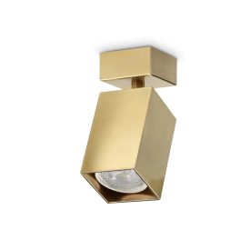 Ideal Lux Fali lámpa DYNAMITE AP1 SQUARE OTTONE 371214