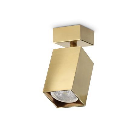 Ideal Lux Fali lámpa DYNAMITE AP1 SQUARE OTTONE 371214