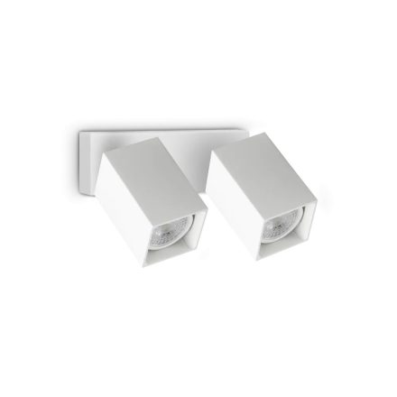 Ideal Lux Fali lámpa DYNAMITE AP2 SQUARE BIANCO 371221