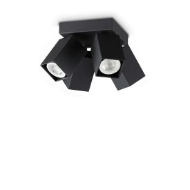 Ideal Lux Mennyezeti lámpa DYNAMITE PL4 SQUARE NERO 371313