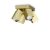 Ideal Lux Mennyezeti lámpa DYNAMITE PL4 SQUARE OTTONE 371320