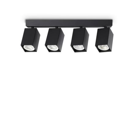 Ideal Lux Mennyezeti lámpa DYNAMITE PL4 LINEAR SQUARE NERO 371368