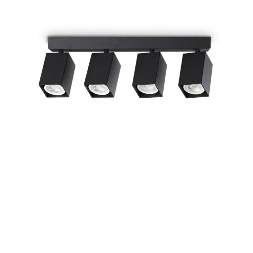 Ideal Lux Mennyezeti lámpa DYNAMITE PL4 LINEAR SQUARE NERO 371368