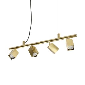 Ideal Lux Függeszték DYNAMITE SP4 SQUARE OTTONE 371399