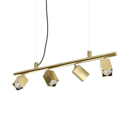 Ideal Lux Függeszték DYNAMITE SP4 SQUARE OTTONE 371399
