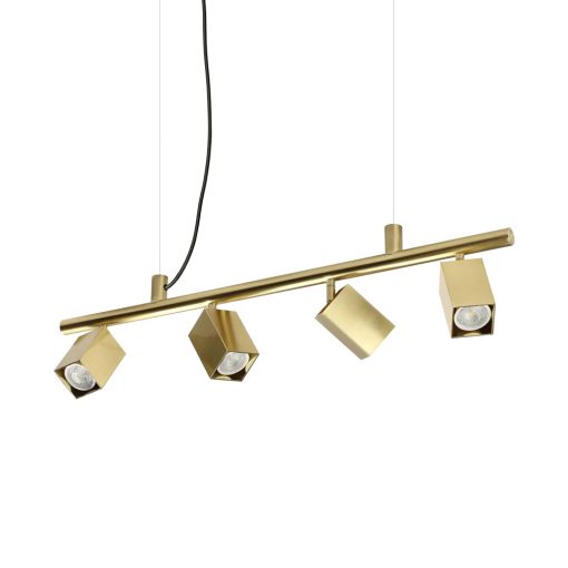 Ideal Lux Függeszték DYNAMITE SP4 SQUARE OTTONE 371399