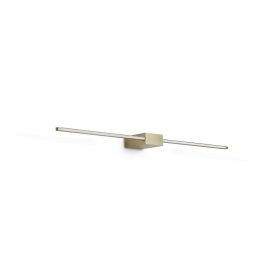   Ideal Lux Fali lámpa ESSENCE AP SQUARE D075 LUCE DIR. OTTONE 3000K 371689