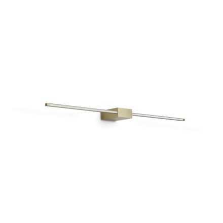 Ideal Lux Fali lámpa ESSENCE AP SQUARE D075 LUCE DIR. OTTONE 3000K 371689
