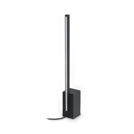 Ideal Lux Asztali lámpa ESSENCE TL SQUARE NERO 3000K 371900