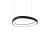 Ideal Lux Függeszték GEMINI SP D042 ON-OFF NERO 4000K 372136