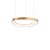 Ideal Lux Függeszték GEMINI SP D042 ON-OFF OTTONE 4000K 372143