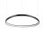 Ideal Lux Függeszték GEMINI SP D081 ON-OFF NERO 4000K 372198