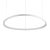 Ideal Lux Függeszték GEMINI SP D105 ON-OFF BIANCO 4000K 372211