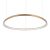 Ideal Lux Függeszték GEMINI SP D105 ON-OFF OTTONE 4000K 372235