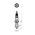 Redo SML Beépíthető spot lámpa 70303 CR32 LED 1X1W Crista