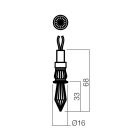 Redo SML Beépíthető spot lámpa 70304 CR33 LED 1X05W Cris