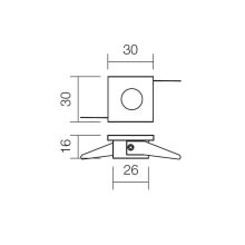 Redo SML Beépíthető spot lámpa 70322 MT118