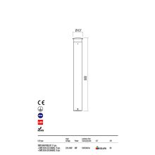 Redo Kültéri álló lámpa ALGON 90150