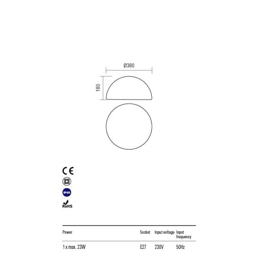 Redo Kültéri álló lámpa BLOB 90167