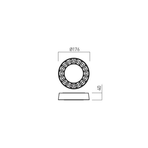 Redo OUT Kültéri fali lámpa 90265 OKU
