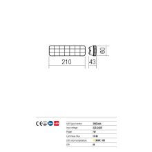 Redo OUT Kültéri fali lámpa 9042 PHIZ