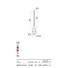  Redo OUT Kültéri álló lámpa 90434 WIKI