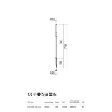  Redo OUT Kültéri álló lámpa 90443 TORCH