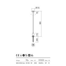  Redo OUT Kültéri álló lámpa 90464 ELFIC