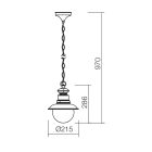Redo SML Kültéri függeszték 9046 SCOTT