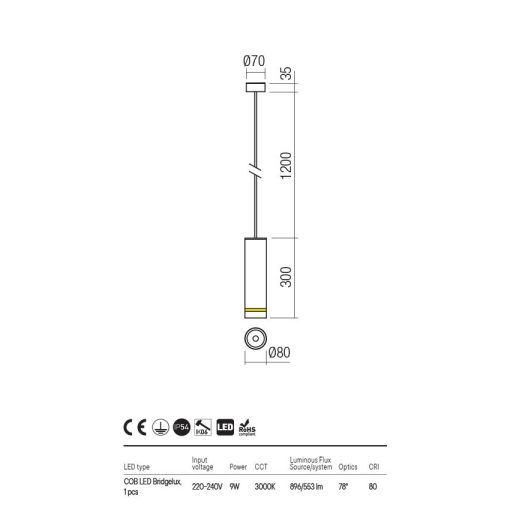  Redo OUT Kültéri függeszték 90513 KLOU