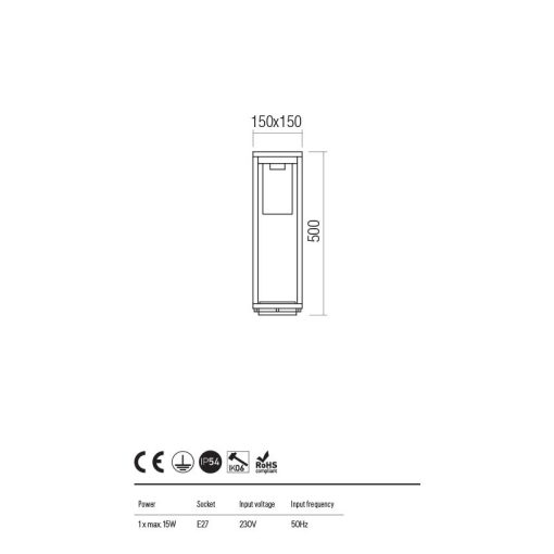  Redo OUT Kültéri álló lámpa 90522 LAGOS