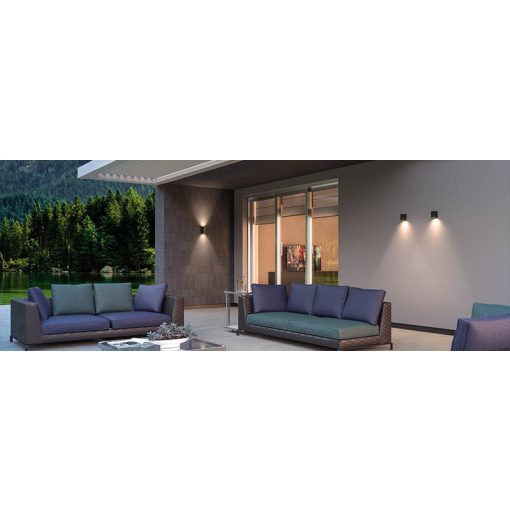  Redo OUT Kültéri fali lámpa 90528 BRIO