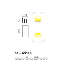  Redo OUT Kültéri fali lámpa 90553 VARY
