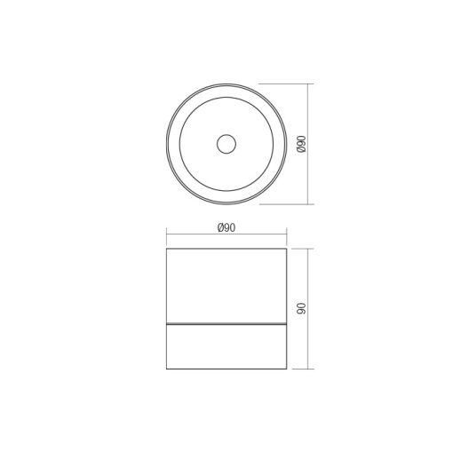 Redo OUT Kültéri fali lámpa 90628 SHAFT