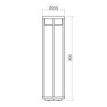 Redo Kültéri álló lámpa 90677 MAX