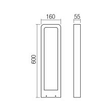 Redo Kültéri álló lámpa 90764 RADEON