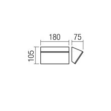 Redo Kültéri fali lámpa 90767 TOKYO