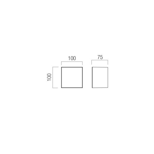 Redo Kültéri fali lámpa 90770 KODIAK