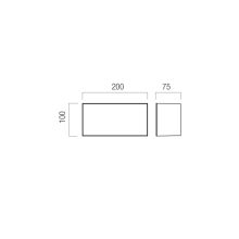Redo Kültéri fali lámpa 90771 KODIAK
