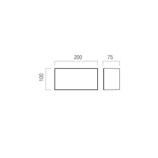 Redo Kültéri fali lámpa 90771 KODIAK