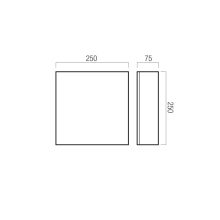 Redo Kültéri fali lámpa 90773 KODIAK