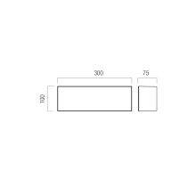 Redo Kültéri fali lámpa 90776 KODIAK
