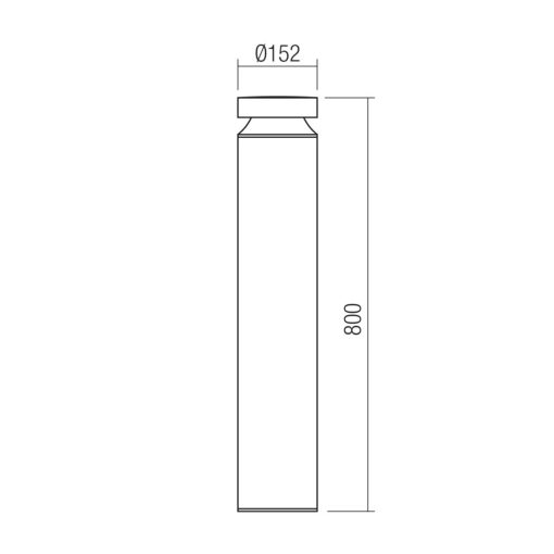 Redo Kültéri álló lámpa 90786 XGROW