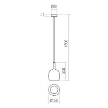 Redo Kültéri függeszték 90967 POTTER