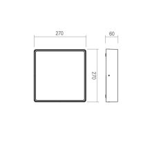 Redo Kültéri mennyezeti lámpa 91053-DALI NOX