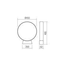 Redo Kültéri álló lámpa 91065 ONIRO